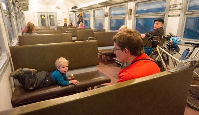 Одежда для поездки в электричке