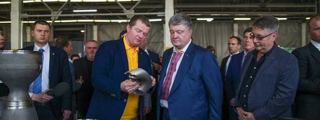 Макс Поляков и президент Украины