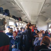 Удобные места в электричке